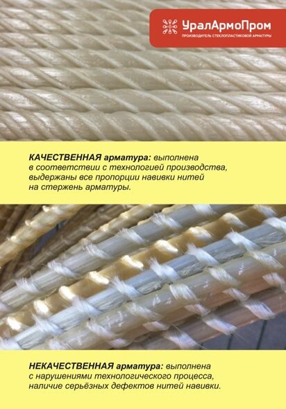 Стеклопластиковая композитная арматура 20мм